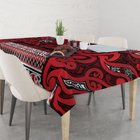 Aotearoa Iwi Ngati Kahungunu Tablecloth Maori Wharenui House Tribal Pattern