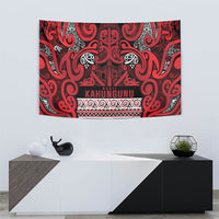 Aotearoa Iwi Ngati Kahungunu Tapestry Maori Wharenui House Tribal Pattern