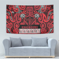 Aotearoa Iwi Ngati Kahungunu Tapestry Maori Wharenui House Tribal Pattern