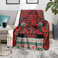 Aotearoa Iwi Tuhoe Blanket Maori Wharenui House Tribal Pattern