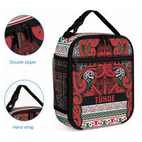Aotearoa Iwi Tuhoe Lunch Bag Maori Wharenui House Tribal Pattern