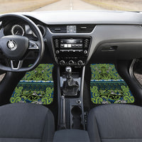 Aotearoa Iwi Whakatohea Car Mats Maori Wharenui House Tribal Pattern