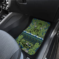 Aotearoa Iwi Whakatohea Car Mats Maori Wharenui House Tribal Pattern