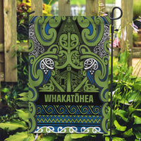 Aotearoa Iwi Whakatohea Garden Flag Maori Wharenui House Tribal Pattern