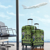 Aotearoa Iwi Whakatohea Luggage Cover Maori Wharenui House Tribal Pattern