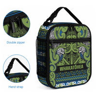 Aotearoa Iwi Whakatohea Lunch Bag Maori Wharenui House Tribal Pattern