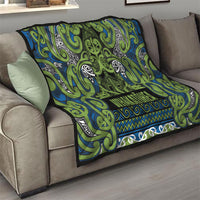 Aotearoa Iwi Whakatohea Quilt Maori Wharenui House Tribal Pattern