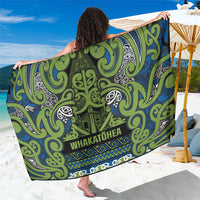 Aotearoa Iwi Whakatohea Sarong Maori Wharenui House Tribal Pattern