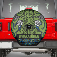 Aotearoa Iwi Whakatohea Spare Tire Cover Maori Wharenui House Tribal Pattern