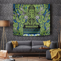 Aotearoa Iwi Whakatohea Tapestry Maori Wharenui House Tribal Pattern