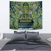 Aotearoa Iwi Whakatohea Tapestry Maori Wharenui House Tribal Pattern