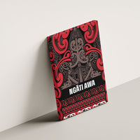 Aotearoa Iwi Ngati Awa Canvas Wall Art Maori Wharenui House Tribal Pattern