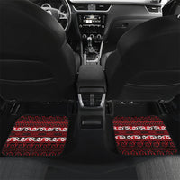 Aotearoa Iwi Ngati Awa Car Mats Maori Wharenui House Tribal Pattern