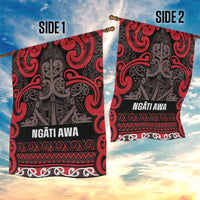 Aotearoa Iwi Ngati Awa Garden Flag Maori Wharenui House Tribal Pattern