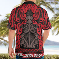 Aotearoa Iwi Ngati Awa Hawaiian Shirt Maori Wharenui House Tribal Pattern