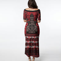 Aotearoa Iwi Ngati Awa Puletasi Maori Wharenui House Tribal Pattern