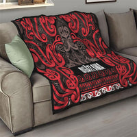 Aotearoa Iwi Ngati Awa Quilt Maori Wharenui House Tribal Pattern