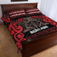 Aotearoa Iwi Ngati Awa Quilt Bed Set Maori Wharenui House Tribal Pattern