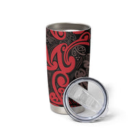 Aotearoa Iwi Ngati Awa Tumbler Cup Maori Wharenui House Tribal Pattern