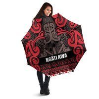 Aotearoa Iwi Ngati Awa Umbrella Maori Wharenui House Tribal Pattern
