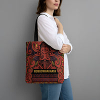 Aotearoa Iwi Rongowhakaata Tote Bag Maori Wharenui House Tribal Pattern LT9 - Polynesian Pride