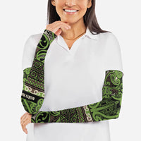 Aotearoa Iwi Ngati Raukawa Arm Sleeves Maori Wharenui House Tribal Pattern LT9 - Polynesian Pride