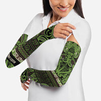 Aotearoa Iwi Ngati Raukawa Arm Sleeves Maori Wharenui House Tribal Pattern LT9 - Polynesian Pride