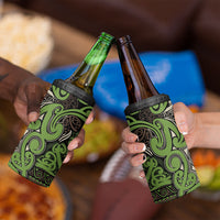 Aotearoa Iwi Ngati Raukawa 4 in 1 Can Cooler Tumbler Maori Wharenui House Tribal Pattern LT9 - Polynesian Pride