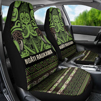 Aotearoa Iwi Ngati Raukawa Car Seat Cover Maori Wharenui House Tribal Pattern LT9 - Polynesian Pride