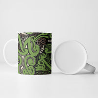 Aotearoa Iwi Ngati Raukawa Ceramic Mug Maori Wharenui House Tribal Pattern LT9 - Polynesian Pride