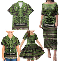 Aotearoa Iwi Ngati Raukawa Family Matching Puletasi and Hawaiian Shirt Maori Wharenui House Tribal Pattern LT9 - Polynesian Pride