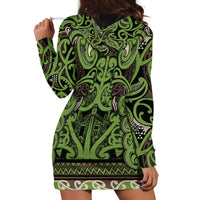 Aotearoa Iwi Ngati Raukawa Hoodie Dress Maori Wharenui House Tribal Pattern LT9 - Polynesian Pride