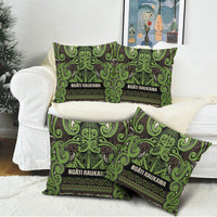 Aotearoa Iwi Ngati Raukawa Pillow Cover Maori Wharenui House Tribal Pattern LT9 - Polynesian Pride