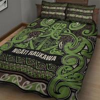 Aotearoa Iwi Ngati Raukawa Quilt Bed Set Maori Wharenui House Tribal Pattern LT9 - Polynesian Pride