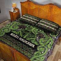 Aotearoa Iwi Ngati Raukawa Quilt Bed Set Maori Wharenui House Tribal Pattern LT9 - Polynesian Pride