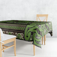 Aotearoa Iwi Ngati Raukawa Tablecloth Maori Wharenui House Tribal Pattern LT9 - Polynesian Pride