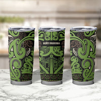 Aotearoa Iwi Ngati Raukawa Tumbler Cup Maori Wharenui House Tribal Pattern LT9 - Polynesian Pride
