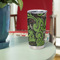 Aotearoa Iwi Ngati Raukawa Tumbler Cup Maori Wharenui House Tribal Pattern LT9 - Polynesian Pride