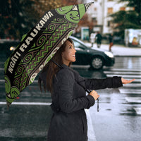 Aotearoa Iwi Ngati Raukawa Umbrella Maori Wharenui House Tribal Pattern LT9 - Polynesian Pride