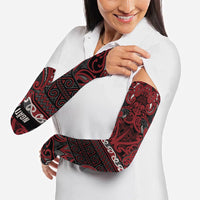 Aotearoa Iwi Ngati Toa Arm Sleeves Maori Wharenui House Tribal Pattern LT9 - Polynesian Pride