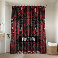 Aotearoa Iwi Ngati Toa Bathroom Set Maori Wharenui House Tribal Pattern