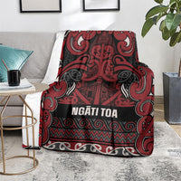 Aotearoa Iwi Ngati Toa Blanket Maori Wharenui House Tribal Pattern LT9 - Polynesian Pride