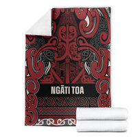 Aotearoa Iwi Ngati Toa Blanket Maori Wharenui House Tribal Pattern LT9 - Polynesian Pride