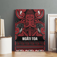 Aotearoa Iwi Ngati Toa Canvas Wall Art Maori Wharenui House Tribal Pattern LT9 - Polynesian Pride