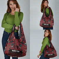 Aotearoa Iwi Ngati Toa Grocery Bag Maori Wharenui House Tribal Pattern LT9 - Polynesian Pride