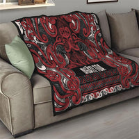 Aotearoa Iwi Ngati Toa Quilt Maori Wharenui House Tribal Pattern LT9 - Polynesian Pride