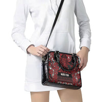 Aotearoa Iwi Ngati Toa Shoulder Handbag Maori Wharenui House Tribal Pattern LT9 - Polynesian Pride