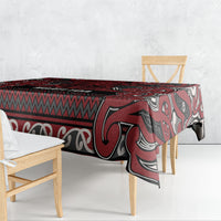 Aotearoa Iwi Ngati Toa Tablecloth Maori Wharenui House Tribal Pattern LT9 - Polynesian Pride