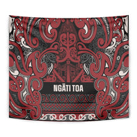 Aotearoa Iwi Ngati Toa Tapestry Maori Wharenui House Tribal Pattern LT9 - Polynesian Pride