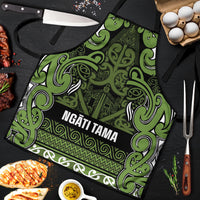 Aotearoa Iwi Ngāti Tama ki Taranaki Trust Apron Maori Wharenui House Tribal Pattern